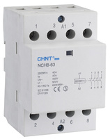 Contactor conex.tornillos modular 63A 4NA 230Vca