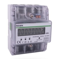 Contador de energía monofásico, 80A, 230 VCA, multi-tarifa, Modbus