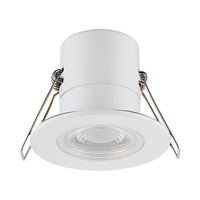 Downlight fijo 5W 4000k 450lm dimable blanco Luceco