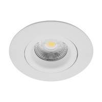 Empotrable led navi de 6,5W a 100-240v con cuerpo de aluminio en color blanco