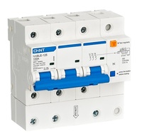 Interruptor  combinado NXBLE de 3P 63A Curva C 30mA 10kA Clase A