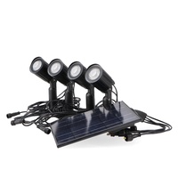 Kit de 4 Focos Solares LED con Pincho Roxi