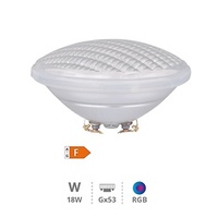 Lampara LED piscina PAR56 18W GX53 RGB