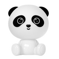 Luz de noche infantil LED Panda 2,5W RGB + luz dia bateria recargable Blanco