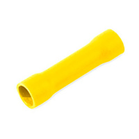 Manguitos preaislados 6mm amarillo 50 unidades GSC