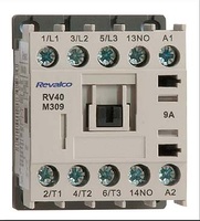 Mini Contactor Tripolar 12 A, 1NO, 230 VAC