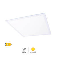Panel empotrable ultrafino LED Sabha 40W 4200K Blanco