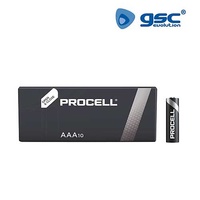 Pilas alkalinas Procell Industrial LR03 (AAA) caja de 10 unidades