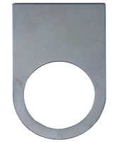 Placa neutra de aluminio