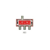 Repartidor 5 - 2400 mhz conector F 3 salidas 6,9 db