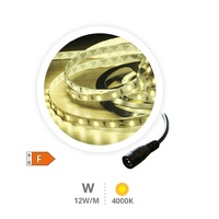 Rollo 5M tira LED 12W/M 4000-4500K IP44 24V