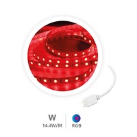 Rollo 5M tira LED 14,4W/M RGB IP44 24V