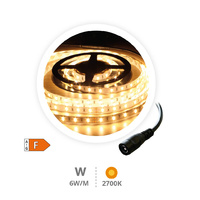 Rollo 5M tira LED 6W/M 2700-3000K 24V